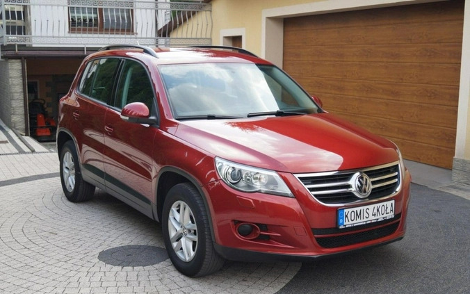 Volkswagen Tiguan cena 33900 przebieg: 153000, rok produkcji 2009 z Twardogóra małe 211